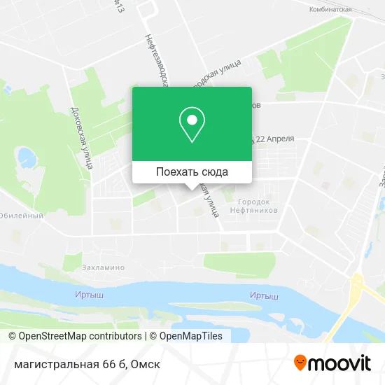 Карта магистральная 66 б