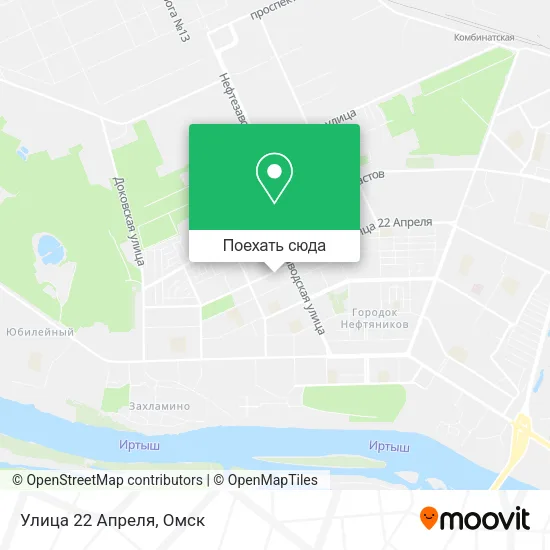Карта Улица 22 Апреля
