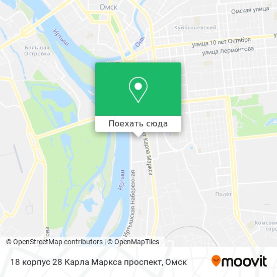 Карта 18 корпус 28 Карла Маркса проспект