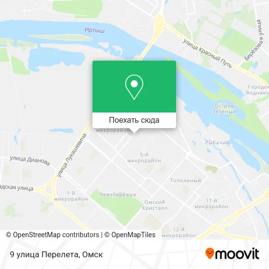 Карта 9 улица Перелета