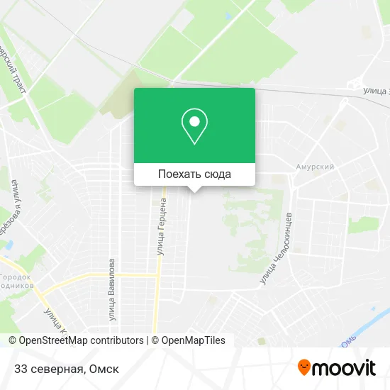 Карта 33 северная