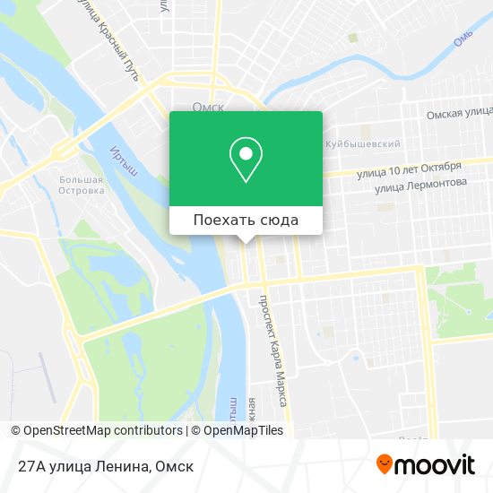 Карта 27А улица Ленина