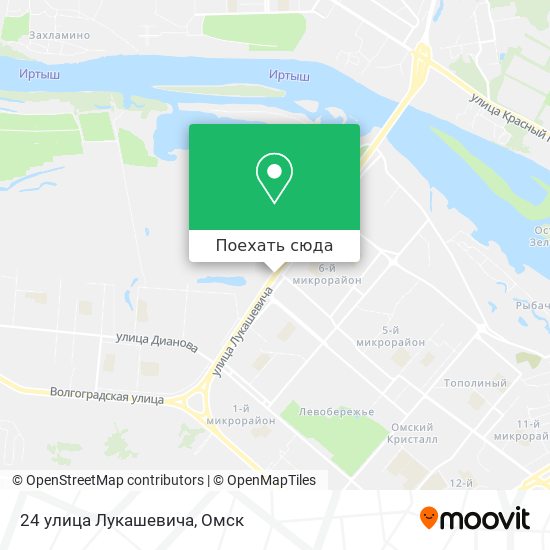 Карта 24 улица Лукашевича