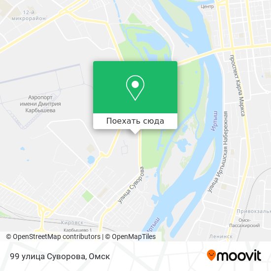 Карта 99 улица Суворова