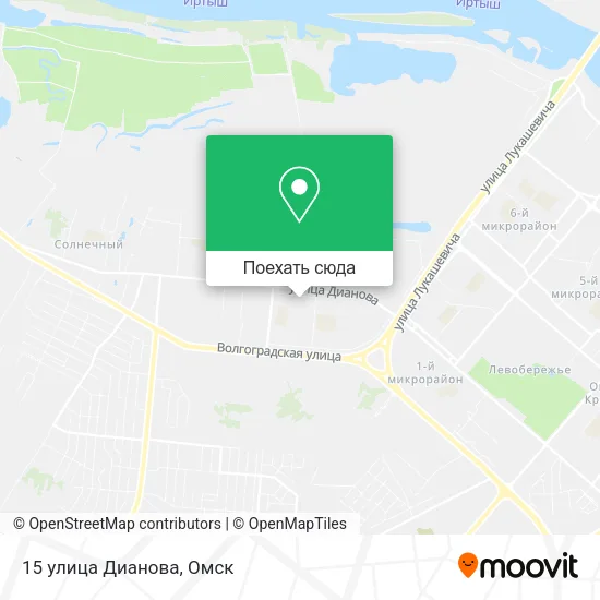Карта 15 улица Дианова
