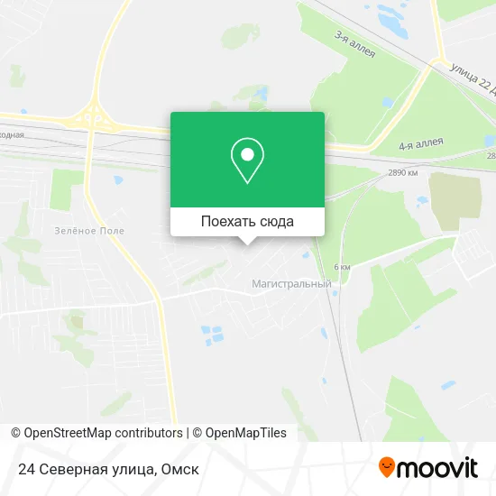 Карта 24 Северная улица