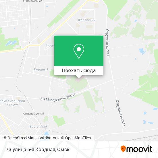 Карта 73 улица 5-я Кордная