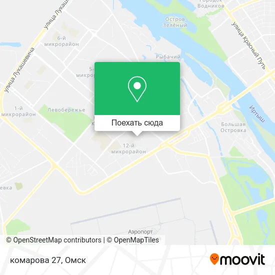 Карта комарова 27