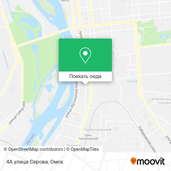 Карта 4А улица Серова