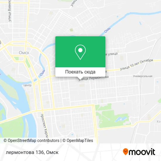 Карта лермонтова 136