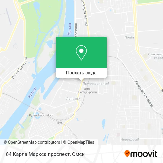 Карта 84 Карла Маркса проспект