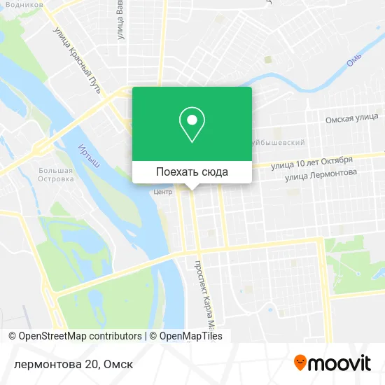 Карта лермонтова 20