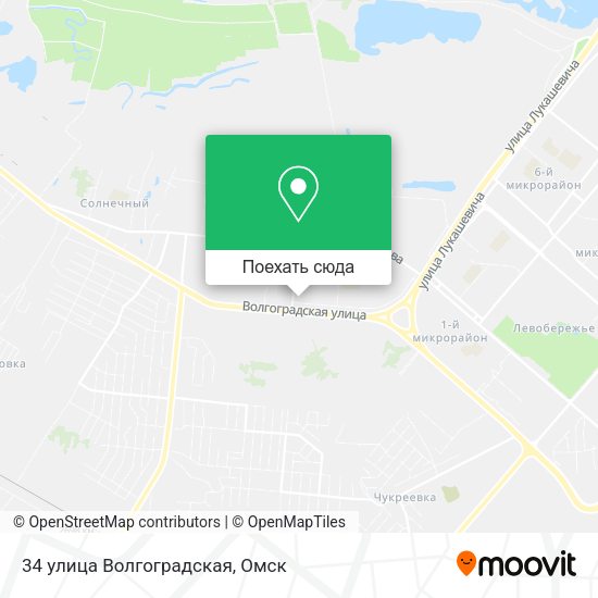 Карта 34 улица Волгоградская