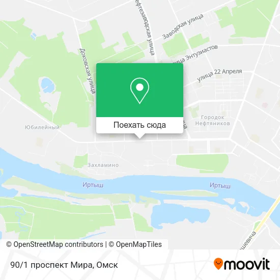 Карта 90/1 проспект Мира