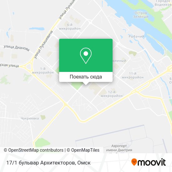 Карта 17/1 бульвар Архитекторов