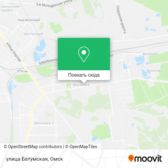 Карта улица Батумская
