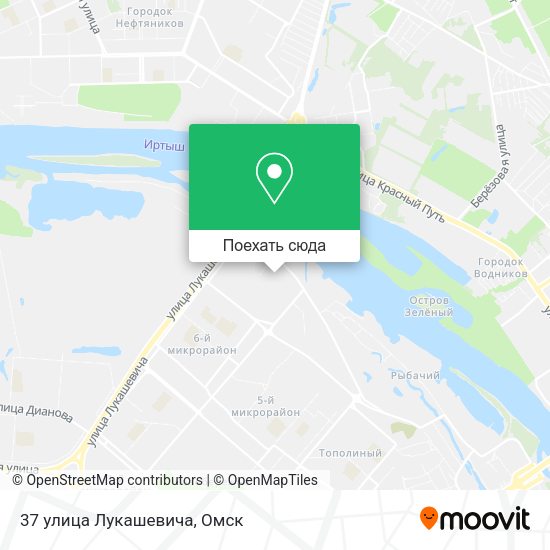 Карта 37 улица Лукашевича