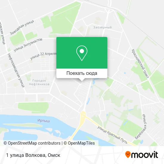 Карта 1 улица Волкова