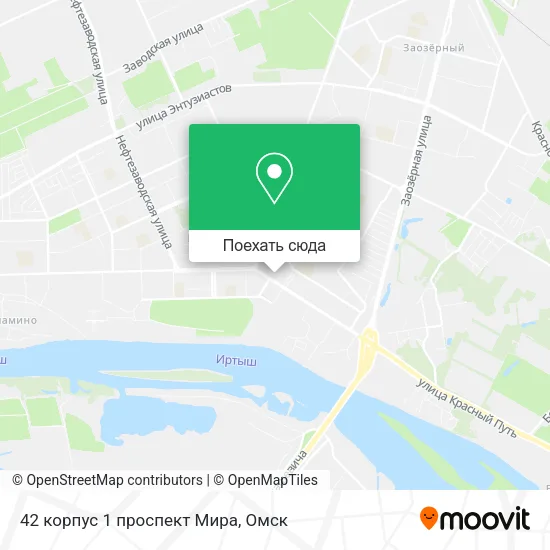 Карта 42 корпус 1 проспект Мира