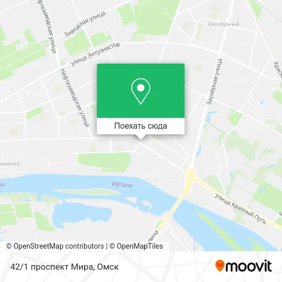 Карта 42/1 проспект Мира