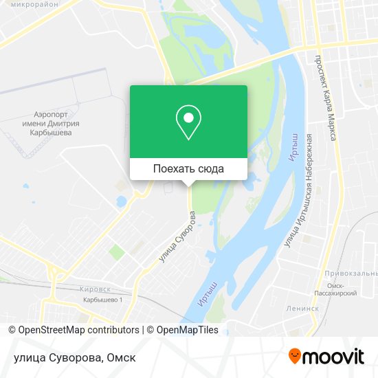 Карта улица Суворова