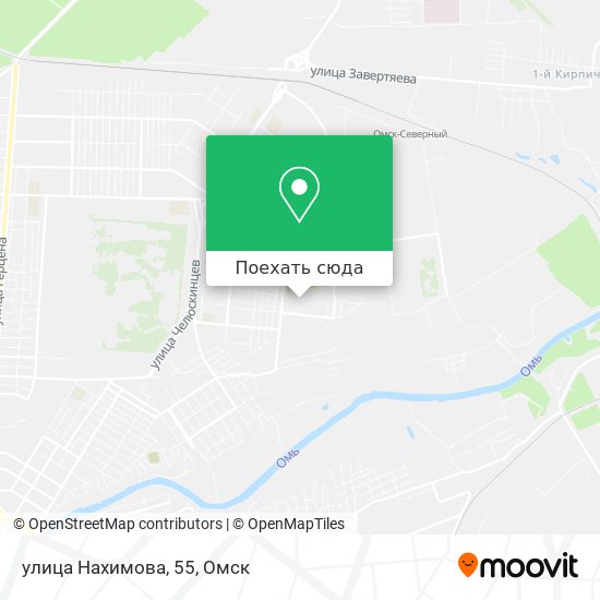 Карта улица Нахимова, 55