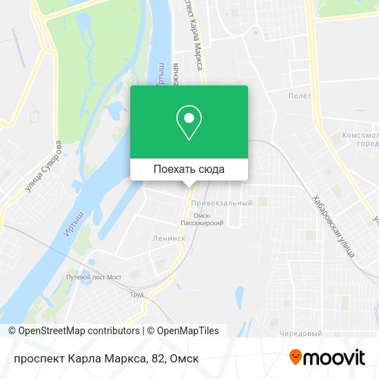 Карта проспект Карла Маркса, 82