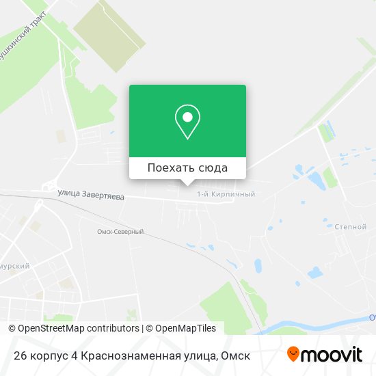 Карта 26 корпус 4 Краснознаменная улица