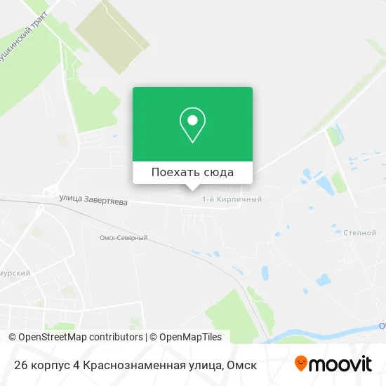 Карта 26 корпус 4 Краснознаменная улица