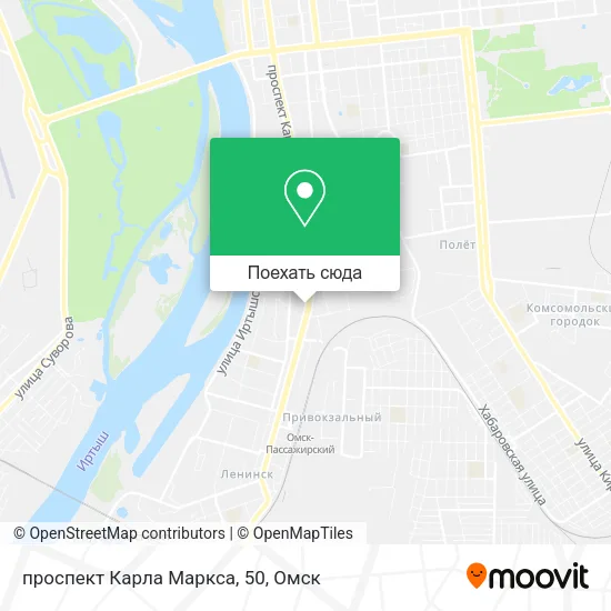Карта проспект Карла Маркса, 50