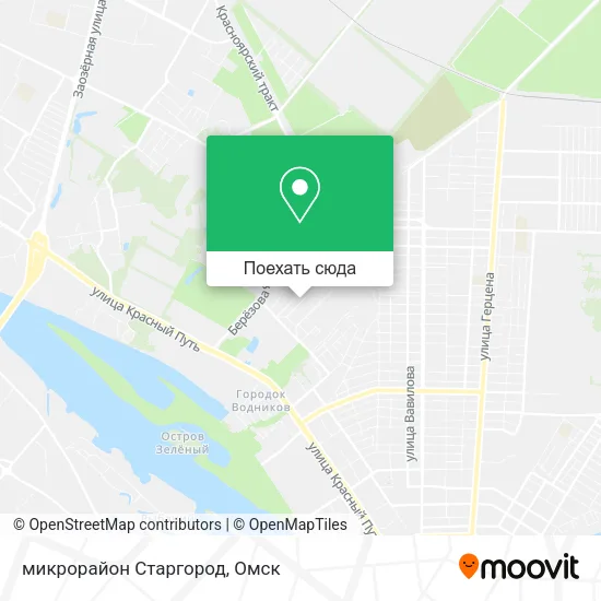 Карта микрорайон Старгород