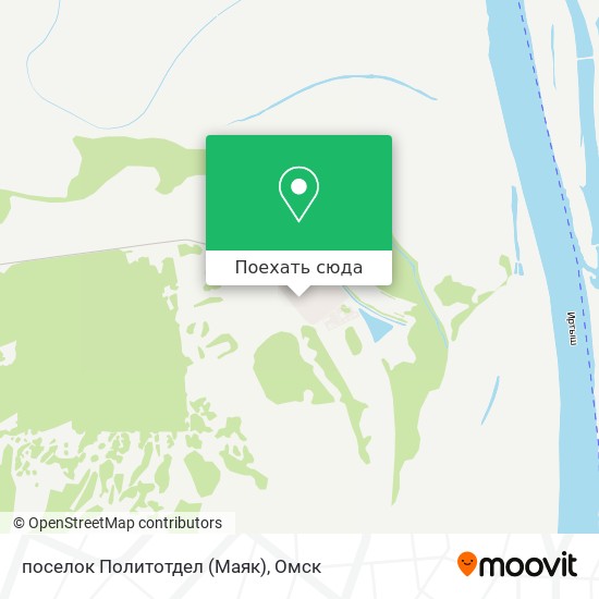 Карта поселок Политотдел (Маяк)
