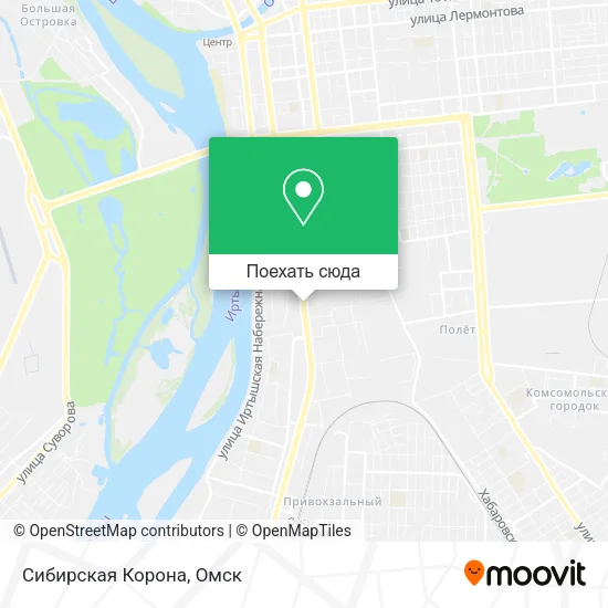 Карта Сибирская Корона