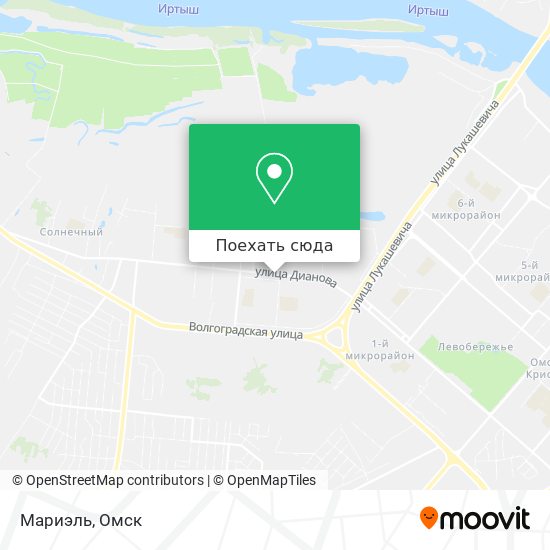 Карта Мариэль