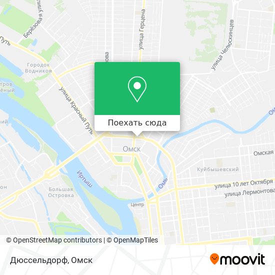 Карта Дюссельдорф