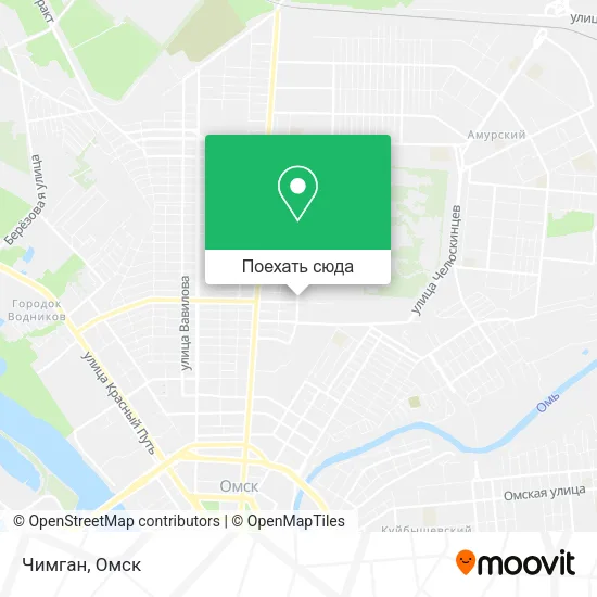 Карта Чимган