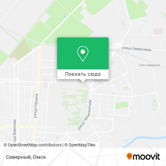 Карта Северный