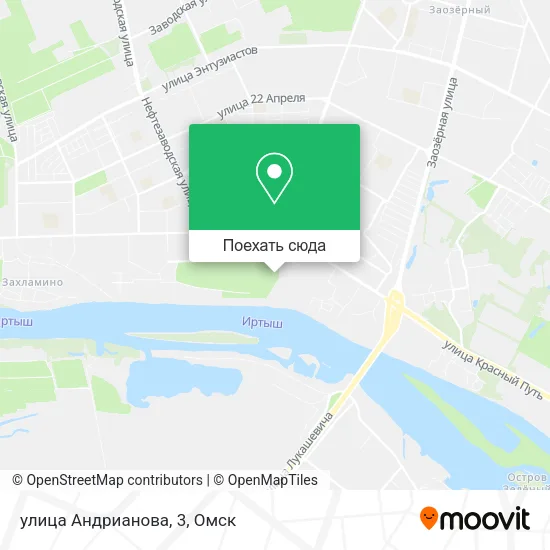 Карта улица Андрианова, 3