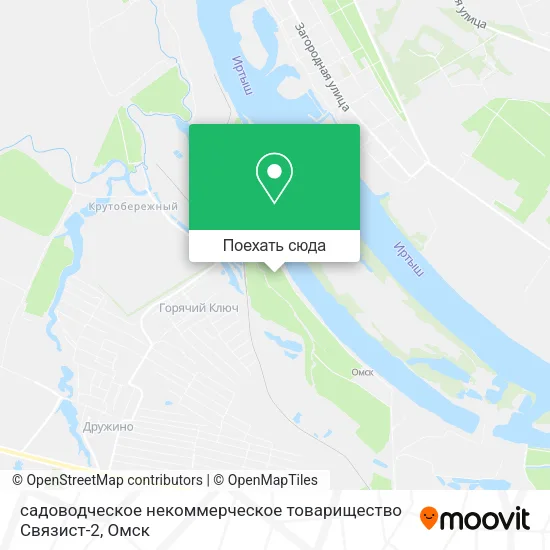 Карта садоводческое некоммерческое товарищество Связист-2