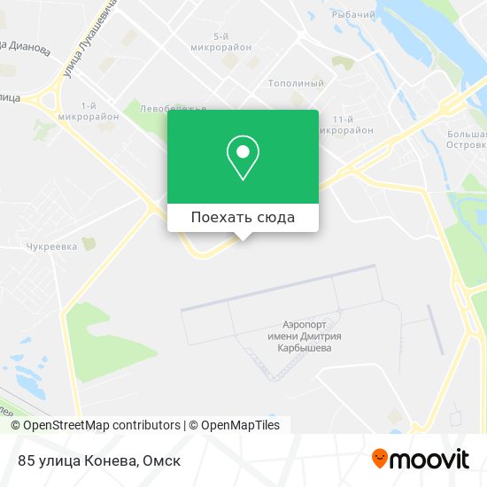 Карта 85 улица Конева