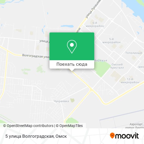 Карта 5 улица Волгоградская