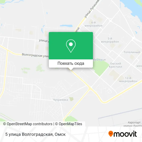 Карта 5 улица Волгоградская