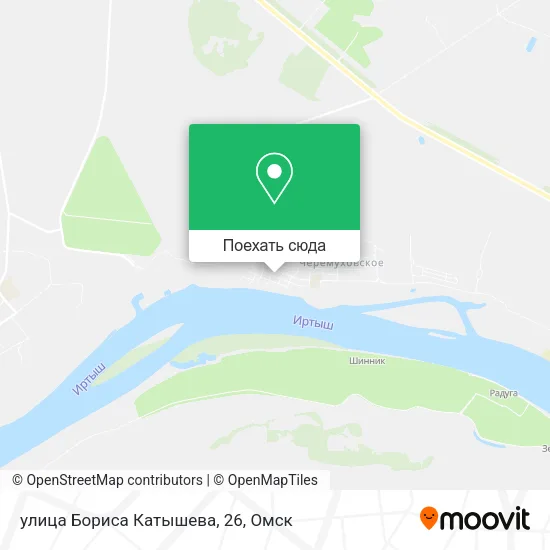 Карта улица Бориса Катышева, 26