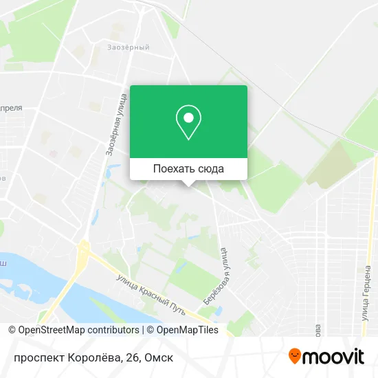 Карта проспект Королёва, 26