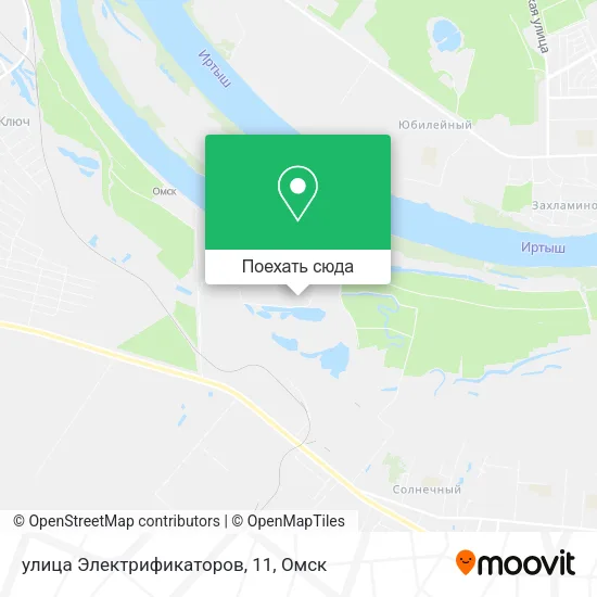 Карта улица Электрификаторов, 11