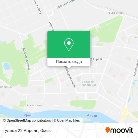 Карта улица 22 Апреля