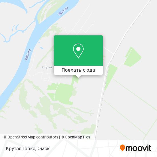 Карта Крутая Горка