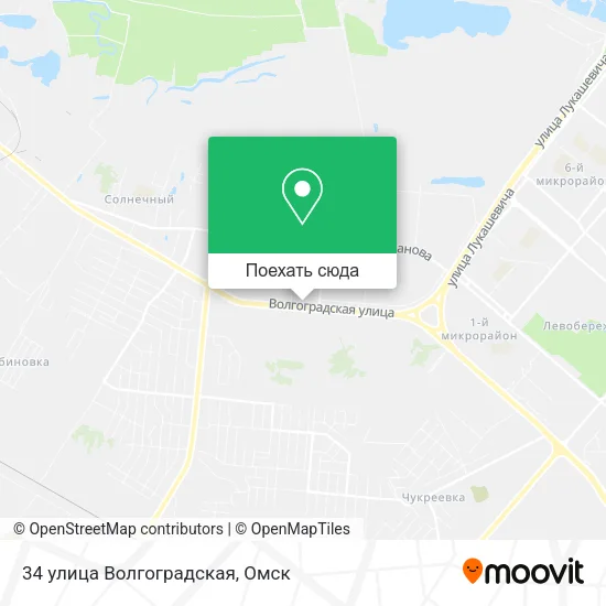 Карта 34 улица Волгоградская