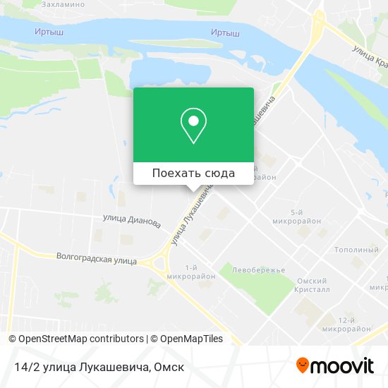 Карта 14/2 улица Лукашевича