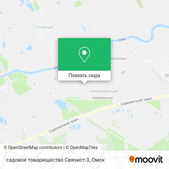 Карта садовое товарищество Связист-3